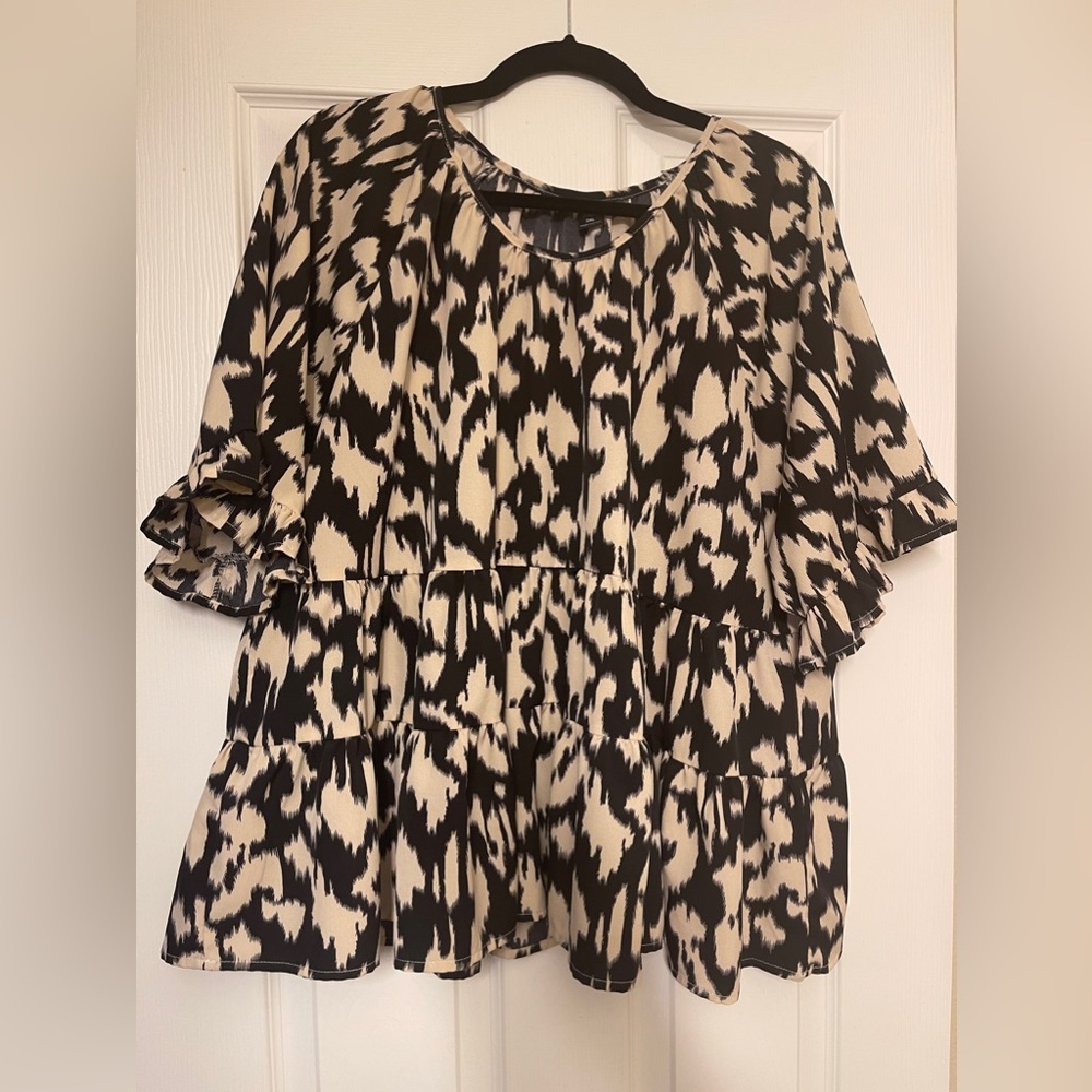 ShEIN Curve Babydoll Blouse